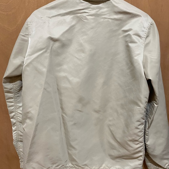 🔥 Modern Amusement Tan Beige Coach Jacket Unisex - Picture 5 of 6